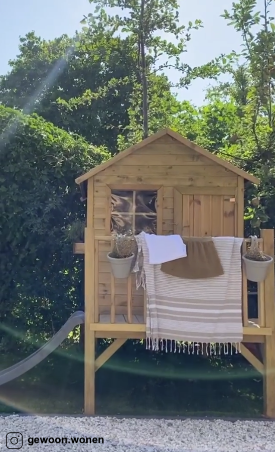 Safari houten speelhuis Schildpad Safari houten speelhuis Schildpad