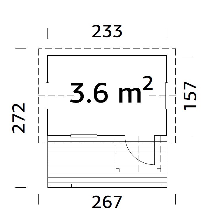 Safari Premium houten speelhuisje Neushoorn - Afmetingen Safari Premium houten speelhuisje Neushoorn - Afmetingen