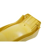KBT glijbaan 120 cm - Geel - Wateraansluiting