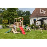 cascade speeltoestel buiten met schommel