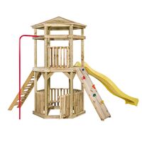 Speeltoestel Crazy Climber | inclusief glijbaan, brandweerpaal, klimwand en meer!Speeltoestel Crazy Climber | inclusief glijbaan, brandweerpaal, klimwand en meer!