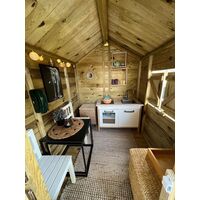 Houten speelhuisje Voldemort - Binnenkant Inspiratie