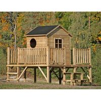 Safari houten speelhuis Eekhoorn