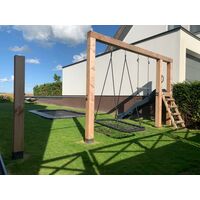 Schommel met glijbaan - Boerderij Gans