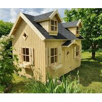 Safari houten speelhuis Libelle Premium - Inspiratie