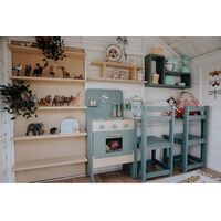 Safari houten speelhuisje Giraf - Binnenkant Inspiratie