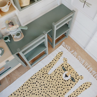 Safari houten speelhuisje Kaketoe - Binnenkant Inspiratie