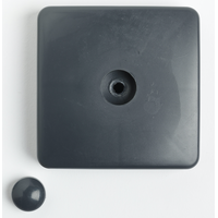 Afdekdop voor staanders - Antraciet