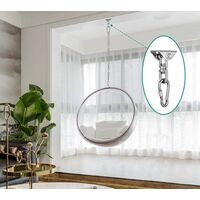 Voorbeeld schommelhaak plafond