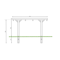 Schommel douglas afmetingen voorbeeld