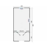 Pipowagen Paddy - Afmetingen