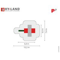 Hy-Land P7 bovenaanzicht