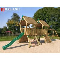 Hy-Land Q4s Groene kunststof glijbaan