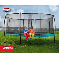 Berg Grand Champion + Safety Net Deluxe Grand Champion Trampoline