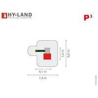 Hy-Land P3 bovenaanzicht