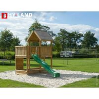 Hy-Land P3 groene kunststof glijbaan