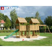 Hy-Land P7s groene kunststof glijbaan