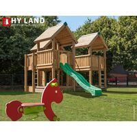 Hy-Land P8 groene kunststof glijbaan