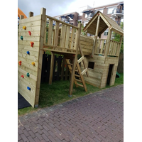 Klimwand voor Riddertoren