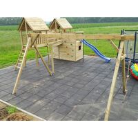 Vierkante schommel 4.50M, 7 haken