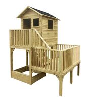 Safari houten speelhuis Panter