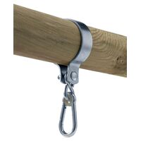 Schommelhaak rond ⌀12cm gegalvaniseerd