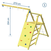 Challenger - Blue Rabbit - Afmeting