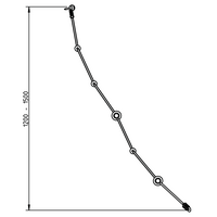 Klimnet Blue Rabbit - afmetingen