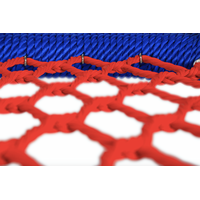 Nestschommel ovaal - blauw/rood