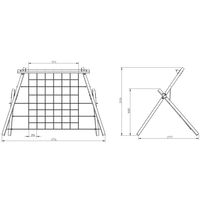 White Rhino | Rift - Afmetingen