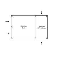 Speeltoestel Multi-Fun | Basis met uitbouw