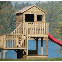 Safari houten speelhuis Panter