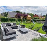 Speeltoestel De Boomhut incl. glijbaan en schommel aanbouw