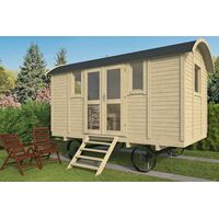 Pipowagen Patricia - Dubbele deur