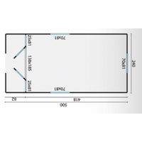 Pipowagen Kathy - Afmetingen