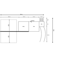 Speeltoestel Multi-Fun | Pakket Merel - Afmetingen