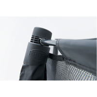 BERG Champion Regular 330 Zwart + Safety Net Deluxe - Netbevestiging