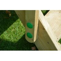 Trapleuning voor veiligheidstrap - montagedoppen