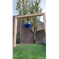 Houten schommel - Koe