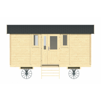 Pipowagen Patricia - Zijkant