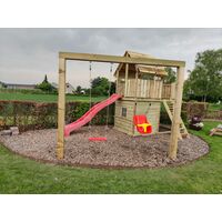 Houten schommel - Koe