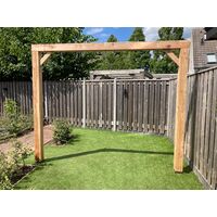 Houten schommel - Koe