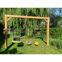 Houten schommel - Koe