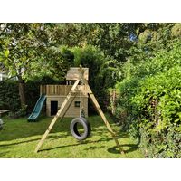 Vierkante schommel 4.50M, 7 haken