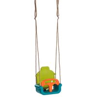 Babyzitje meegroeizitje 3 in 1 | Limoengroen / Turquoise / Oranje