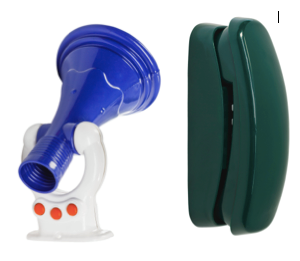 Megafoon en telefoon voor speelhuisjes - Welles Tuinhout