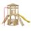 Speeltoestel Crazy Climber | inclusief glijbaan, brandweerpaal, klimwand en meer!Speeltoestel Crazy Climber | inclusief glijbaan, brandweerpaal, klimwand en meer!
