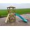 Speeltoestel Crazy Climber | inclusief glijbaan, brandweerpaal, klimwand en meer!