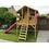 Safari houten speelhuisje Emoe - Inspiratie met glijbaan Safari houten speelhuisje Emoe - Inspiratie met glijbaan